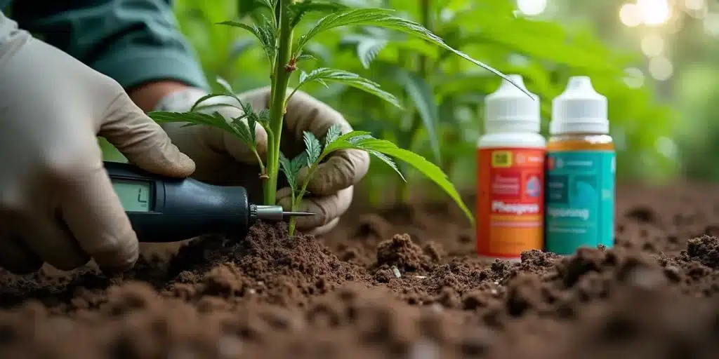 Cultivo de cannabis orgánico