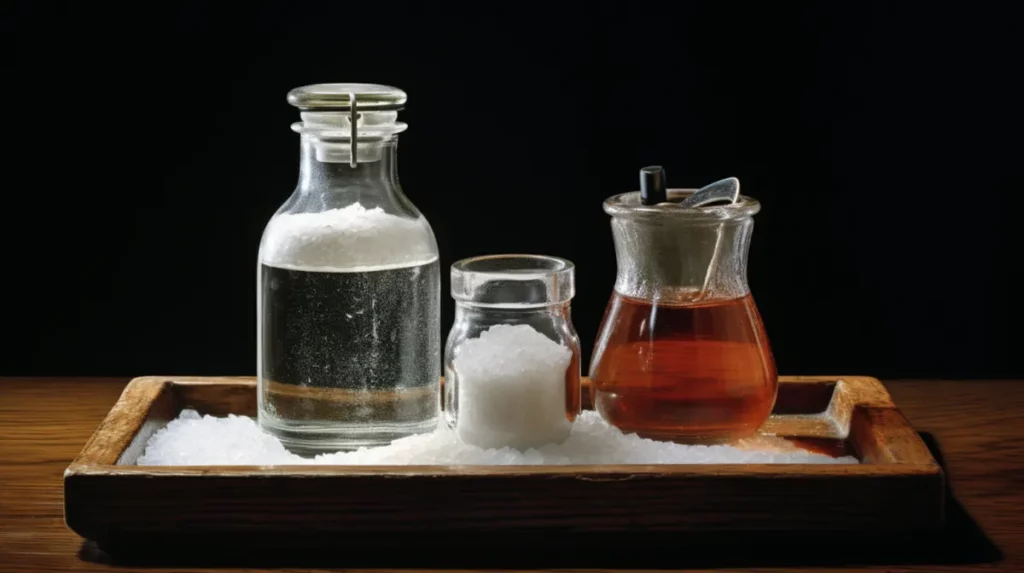 Using Vinegar and Salt for Cleaning