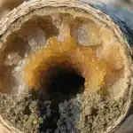 Premium Hash Cross-Section with Golden Resin