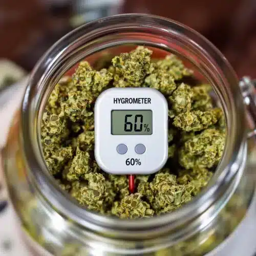 Hygrometer for Curing Weed