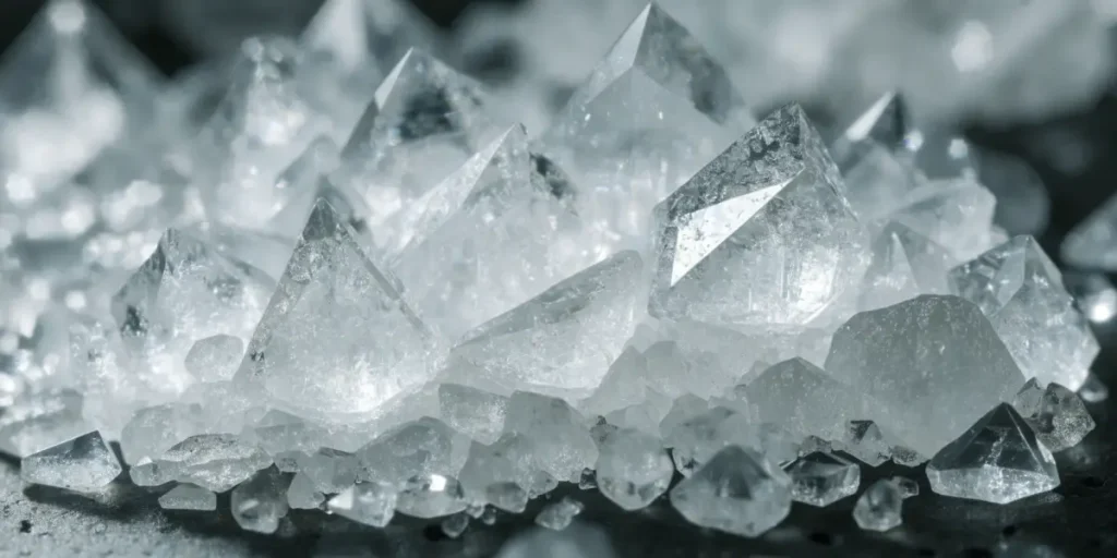 Pure THCA Crystals Close-Up