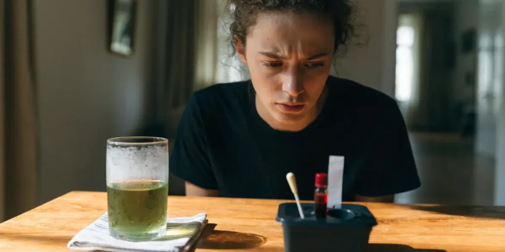 Young Adult Concerned About Cannabis Use and Drug Testing