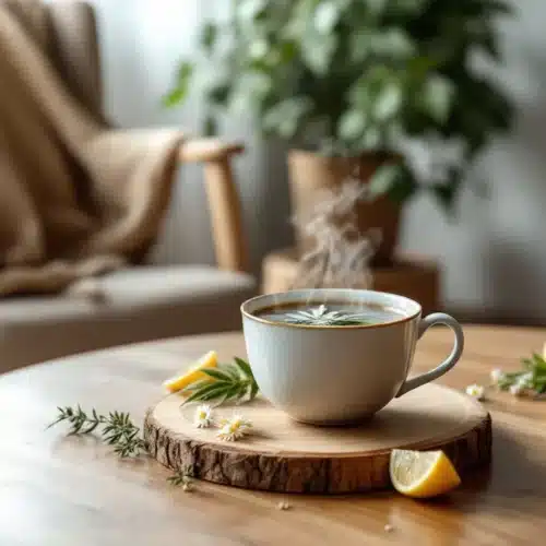 Cannabis Tea for Flu Relief