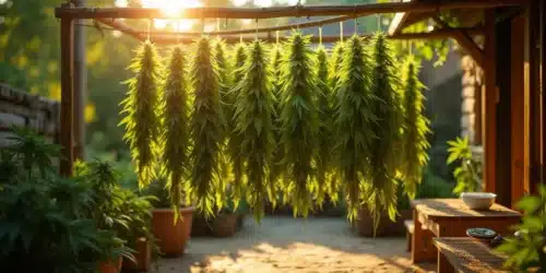 Drying Cannabis Outdoors