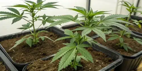 Flush Cannabis Plants before Harvest