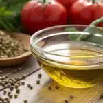 is hemp seed oil safe during pregnancy in a wholesome kitchen setting.