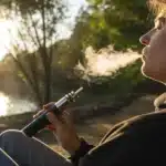 Realistic view of a vaporizer’s internal heating element and chamber, demonstrating how do weed vaporizers work through advanced technology.