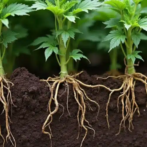 Cold Water Effect on Cannabis Roots