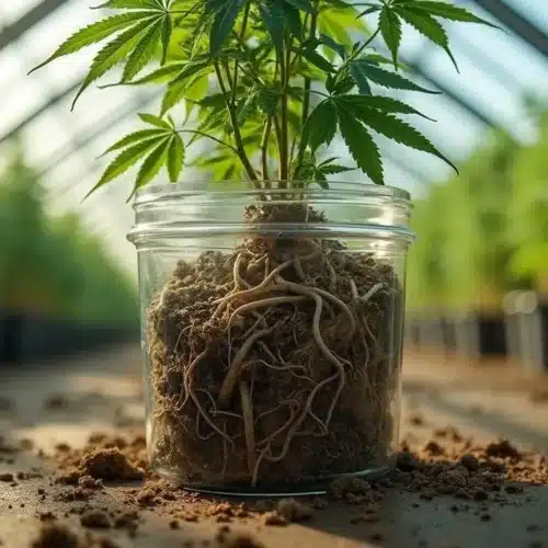 Cannabis Plant Root Bound Symptoms