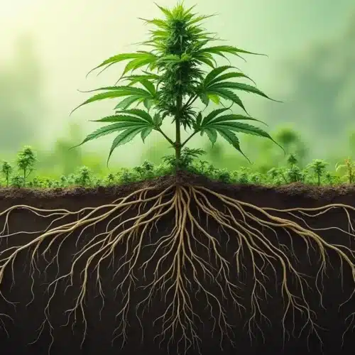 Cannabis Roots: Deep or Wide