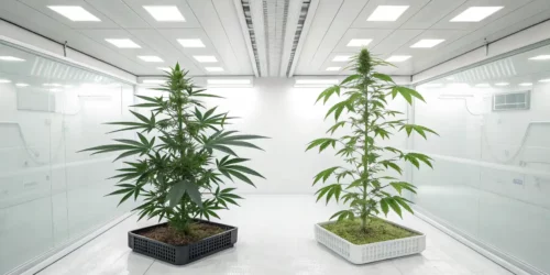 Gibberellin-Induced Changes in Cannabis Morphology