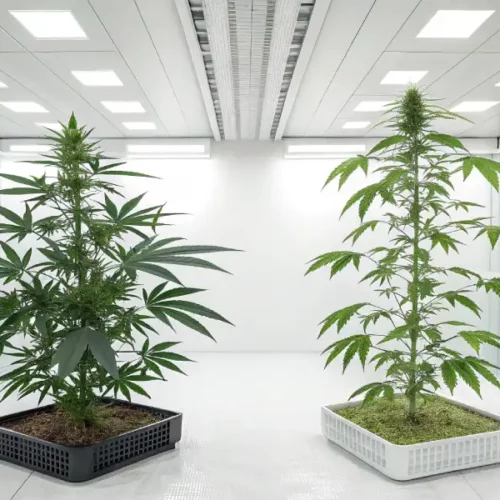 Gibberellin-Induced Changes in Cannabis Morphology