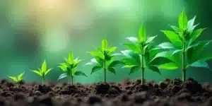 Grow Amnesia CBD 11 from seedling to strong vegetative stage.