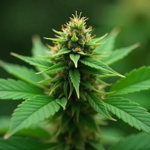 Grow CBD Shishkaberry x Candida (1:2) : resinous bud.