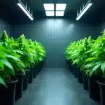 Indoor grow setup for Chemdog Diesel Auto cultivation.