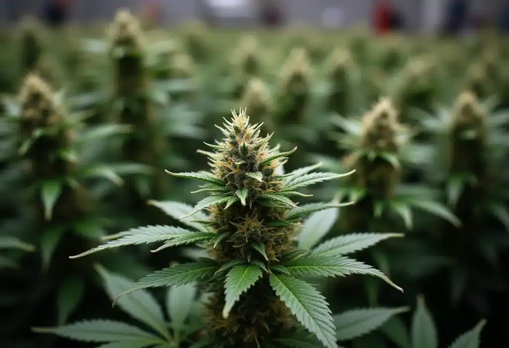 Critical Purple Regular shows vigorous growth and dense buds, ideal for indoor growers seeking powerful yields and classic indica effects.