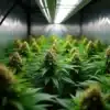 Critical x AK47 Auto autoflowering strain in advanced flowering stage.