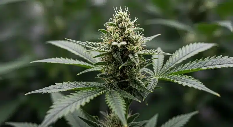 Jilly Bean Regular: Flowering Cannabis Plant.