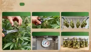 Alaskan Thunderfuck Trimming, Drying & Curing Process.