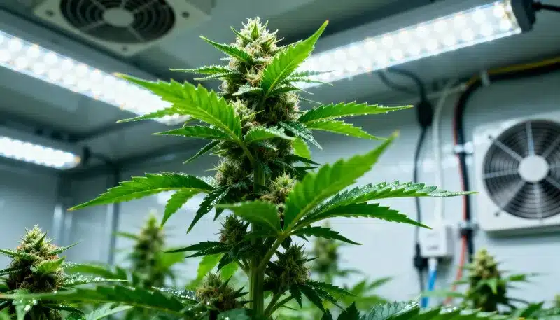 Alien Technology x Do-Si-Dos Indoor Flowering Under LED Lights.