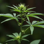 Cannabis clone cutting preparation with precise stem length and healthy growth ready for propagation