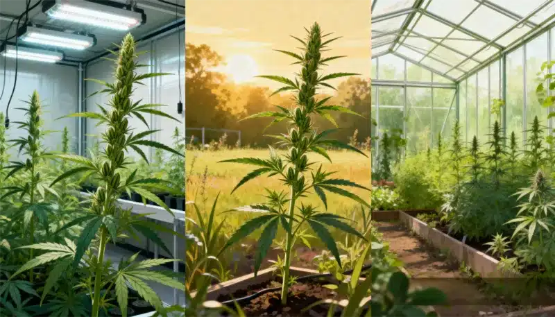 Amnesia x Kali Mist Versatile Growth Indoors and Outdoors.