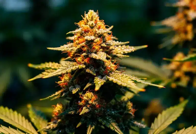 Big Jack Widow Auto Crystal Trichomes and Powerful Aromas.