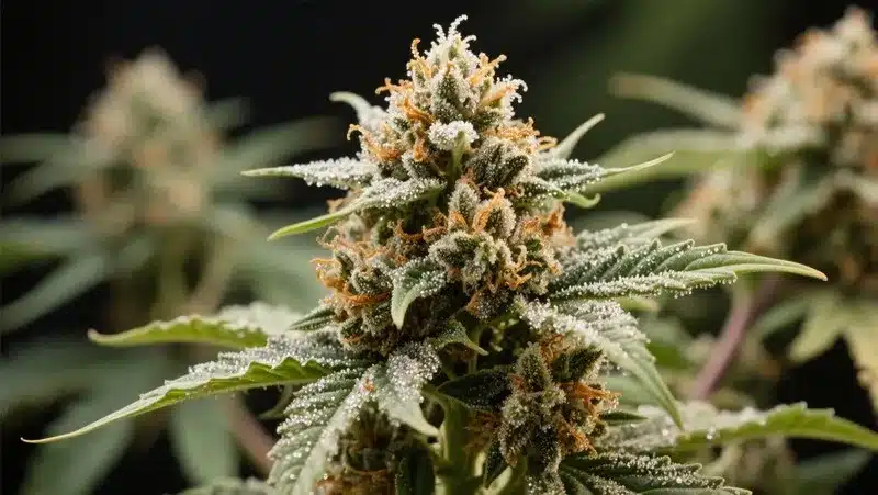 Hawaii x Purple Skunk Regular: Resinous Cannabis Flower.