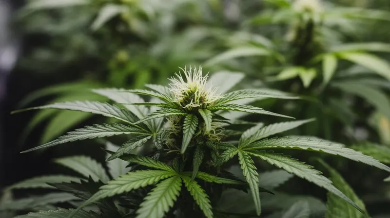 Lemon Haze Fast Version: Early Flowering Cannabis Stage.