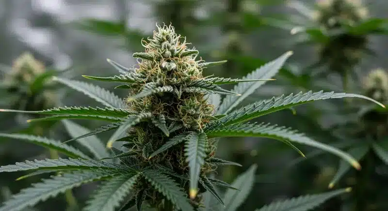 Maracuya Regular: Dense and Resinous Cannabis Bud.