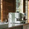 Advanced cannabis testing equipment inside modern analytical laboratory.