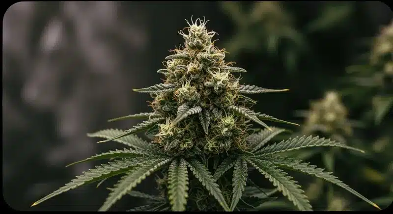 Skunk x Northern Lights dense bud.