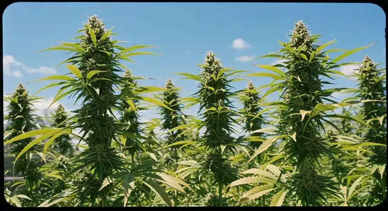 Star Killer x Do-Si-Dos Outdoor Plants: Tall Flowering Colas.