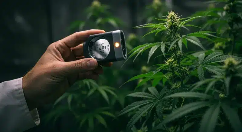 Strawberry Banana Cannabis: Plant Health Monitoring.