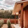 Backyard Cannabis Garden with Privacy Fence