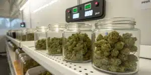Cannabis Curing Jars with Environmental Monitoring