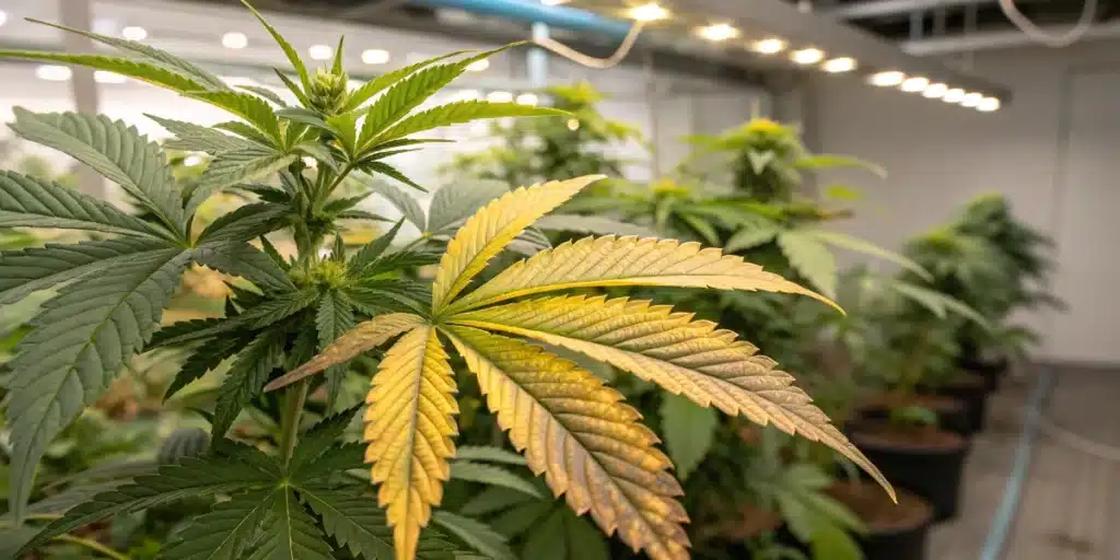 Cannabis Nitrogen Deficiency Symptoms