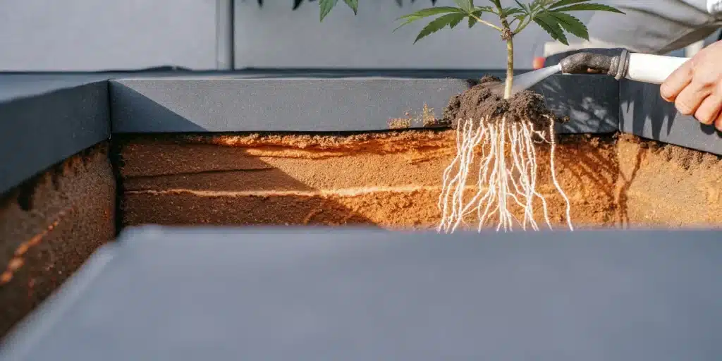 Cannabis Root Zone Treatment and Inspection