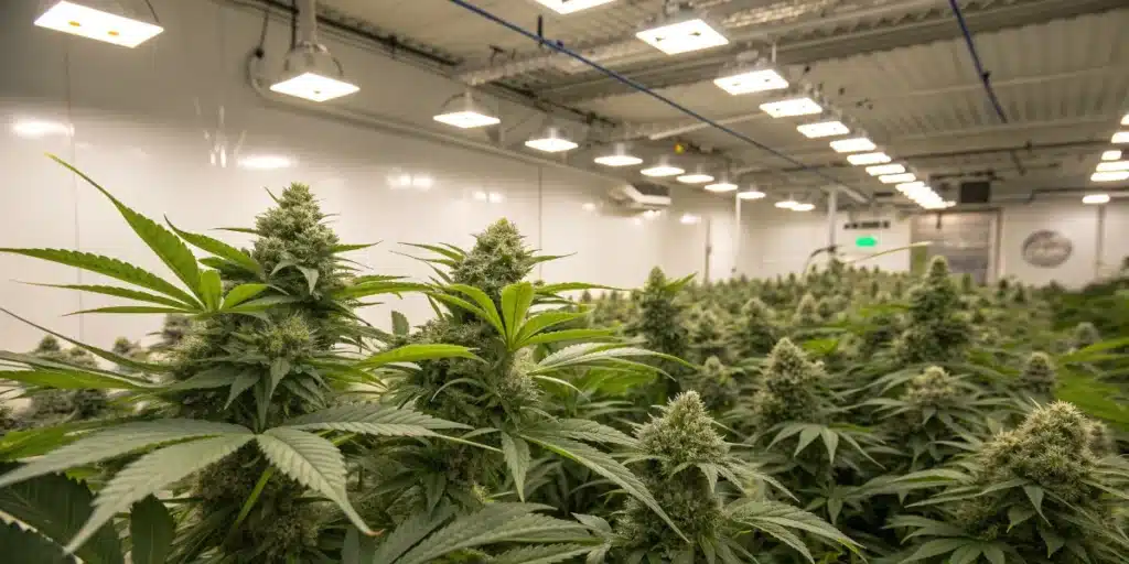 Commercial Indoor Cannabis Grow Facility