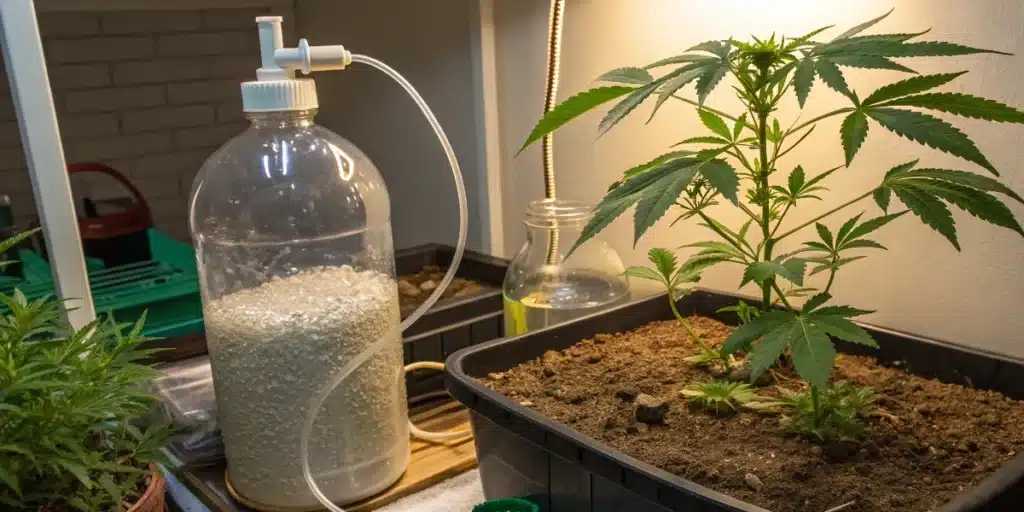 DIY CO₂ System for Indoor Cannabis Plants