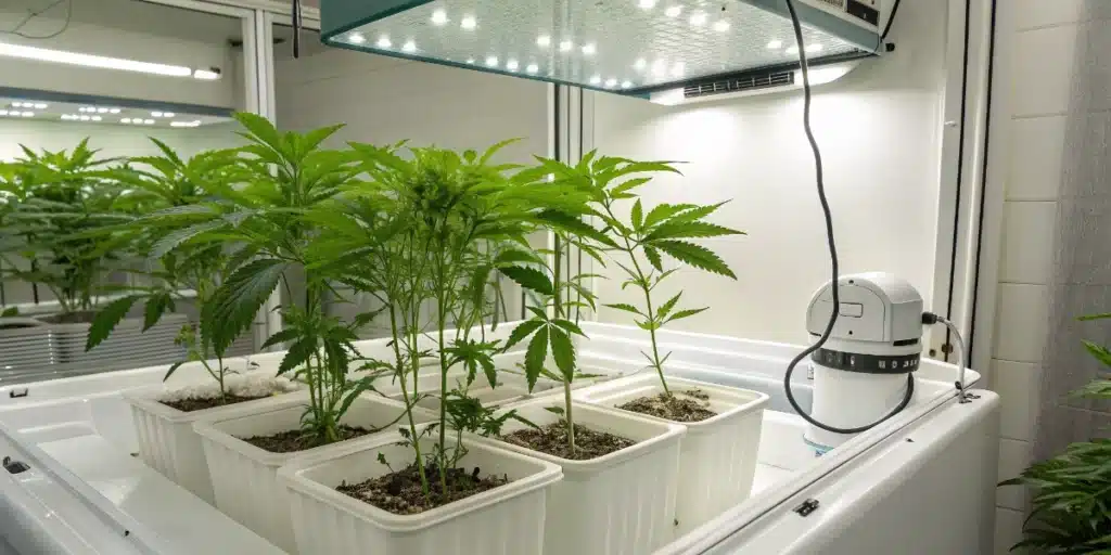 Indoor Cannabis Hydroponic Growing System