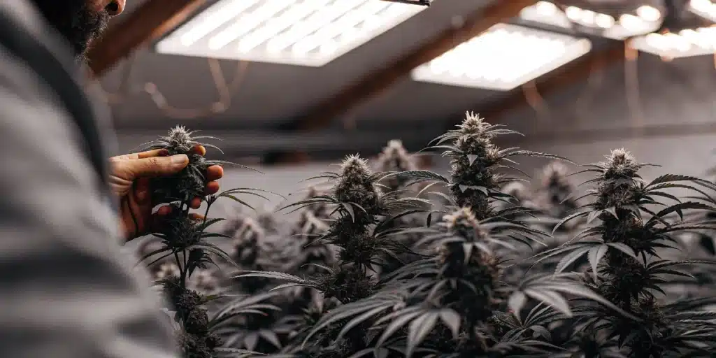 nspecting Flowering Cannabis Plants