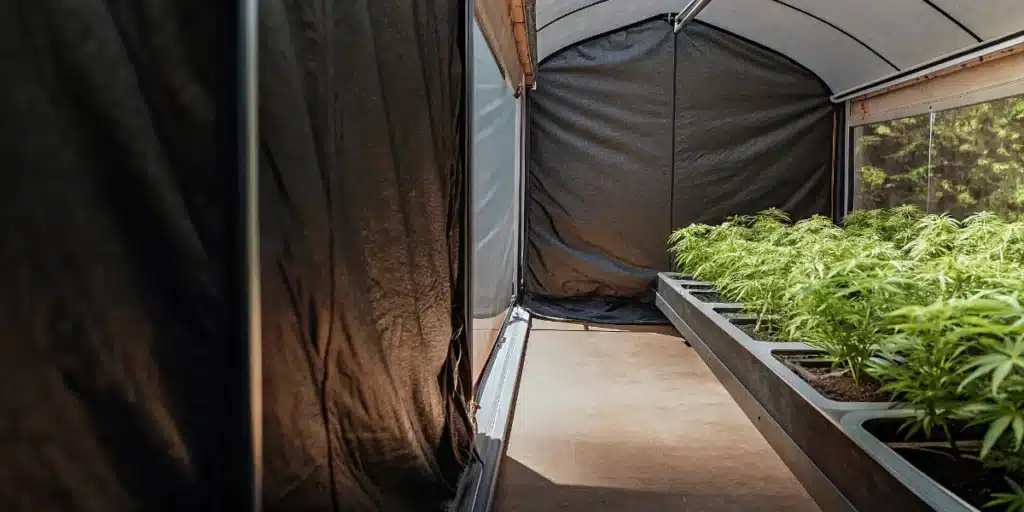 Light Deprivation Greenhouse for Cannabis Cultivation