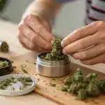 Storing Cannabis Buds in an Airtight Metal Container