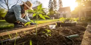Transplanting Cannabis Seedlings Outdoors